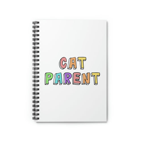 Cat Parent | Notebook - Detezi Designs-26844779157389175230