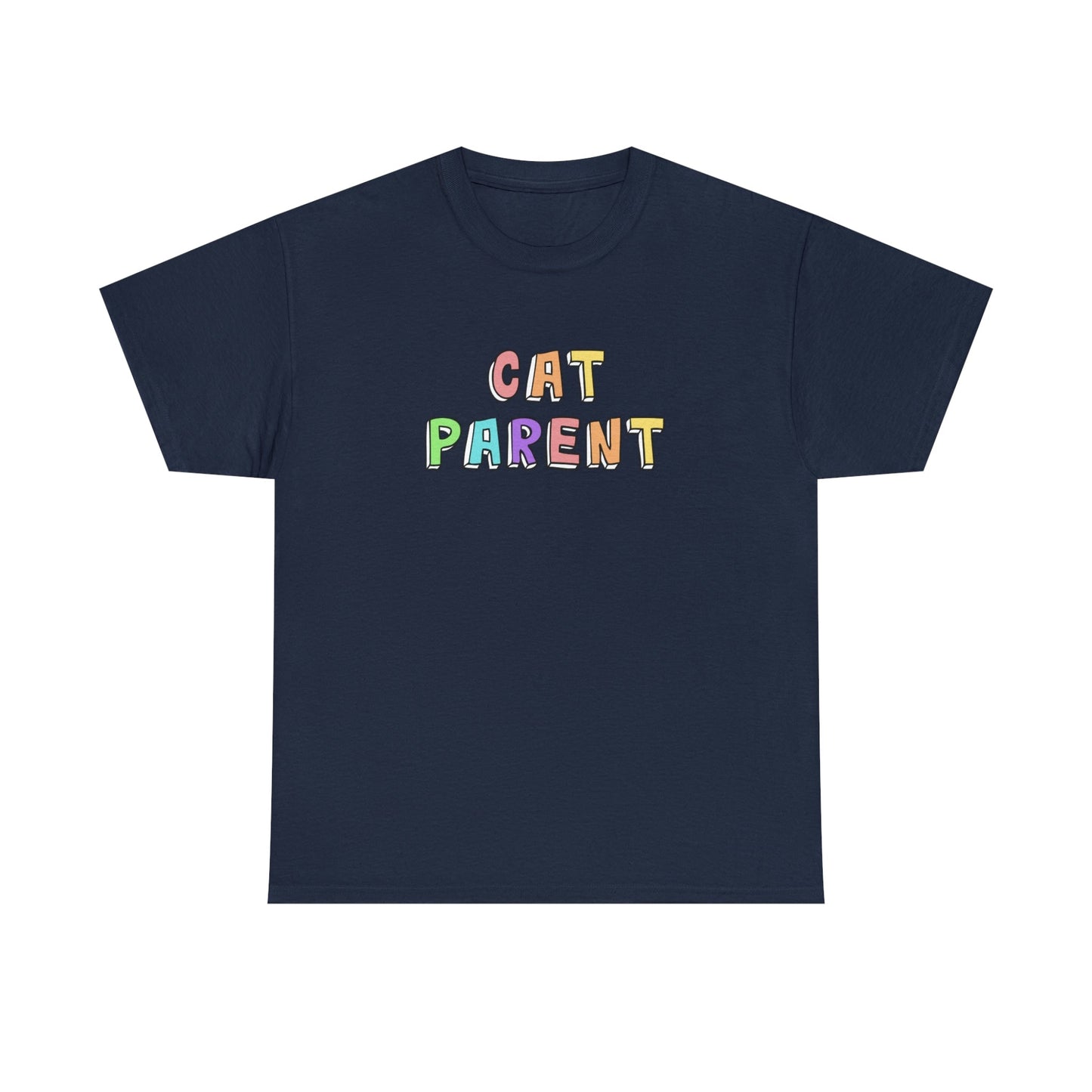 Cat Parent | Text Tees - Detezi Designs-20456999895534835258