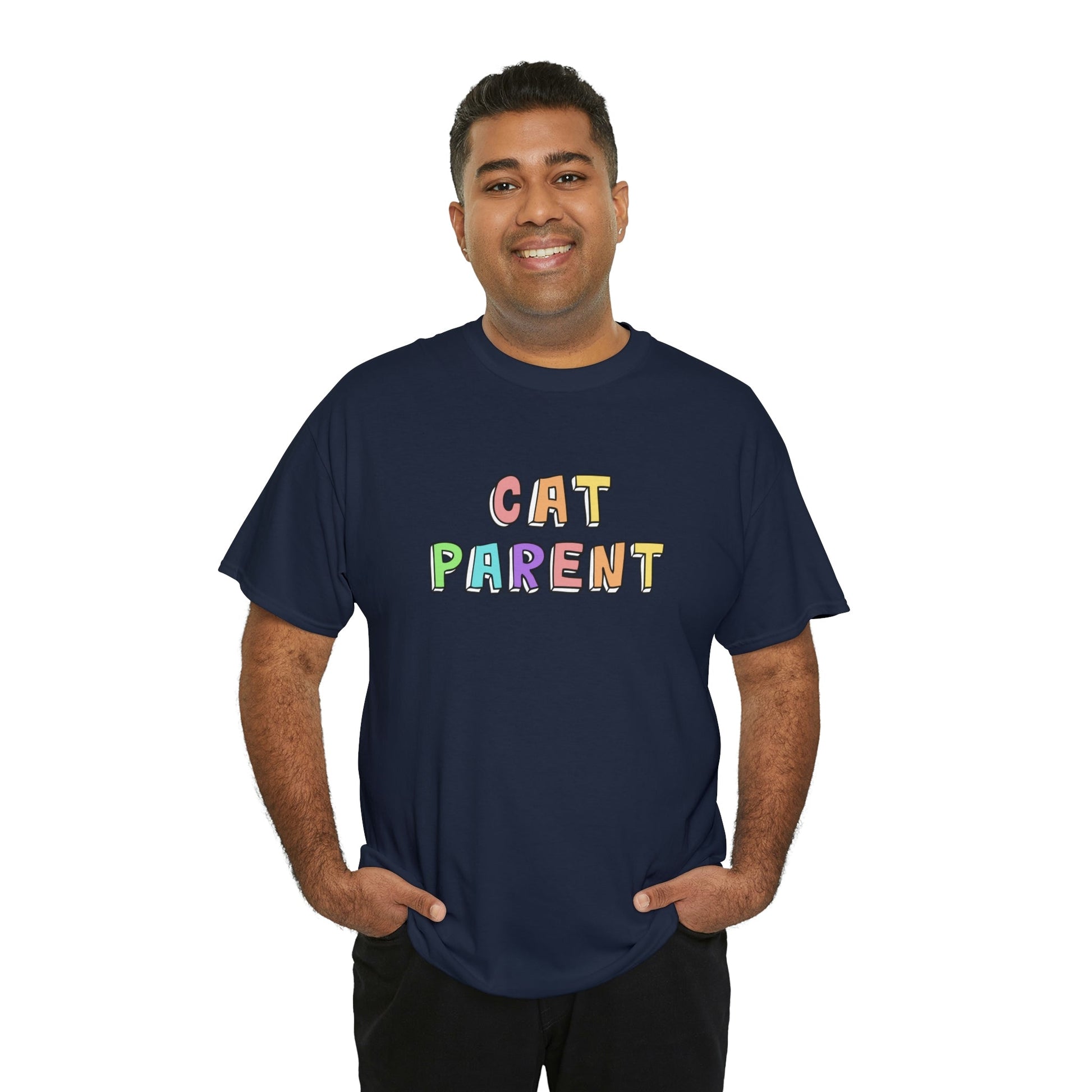 Cat Parent | Text Tees - Detezi Designs-20456999895534835258