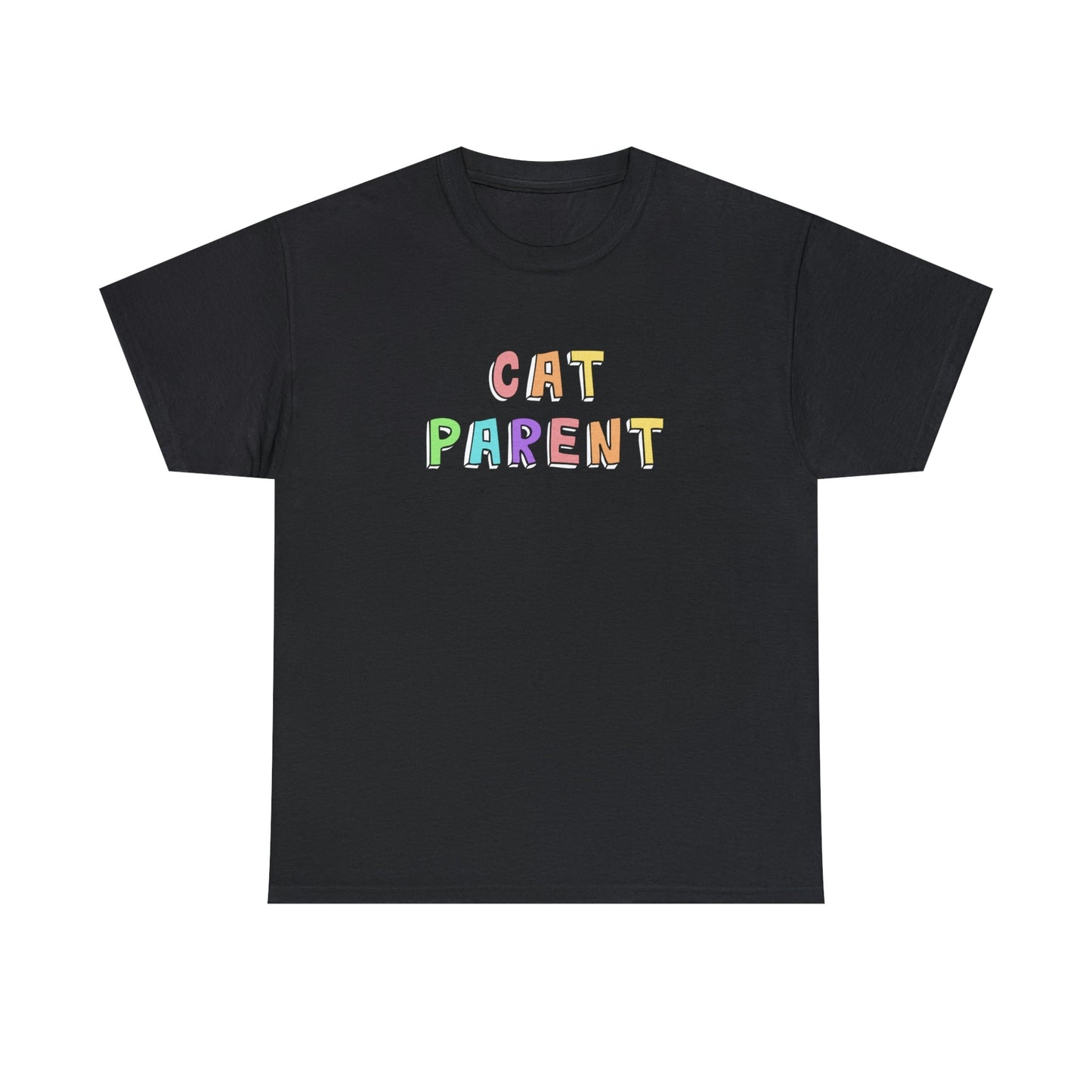 Cat Parent | Text Tees - Detezi Designs-71209171706561498445