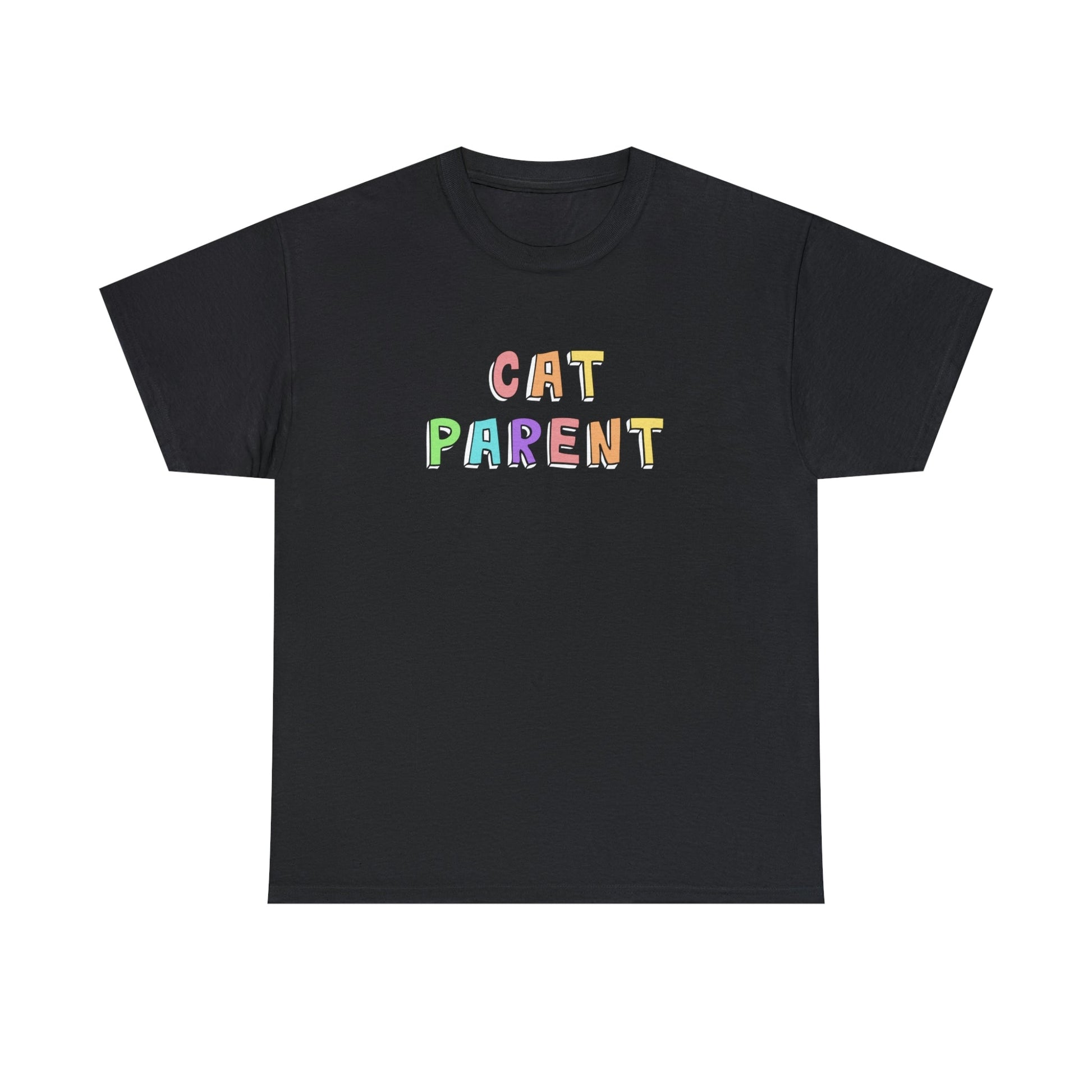 Cat Parent | Text Tees - Detezi Designs-71209171706561498445