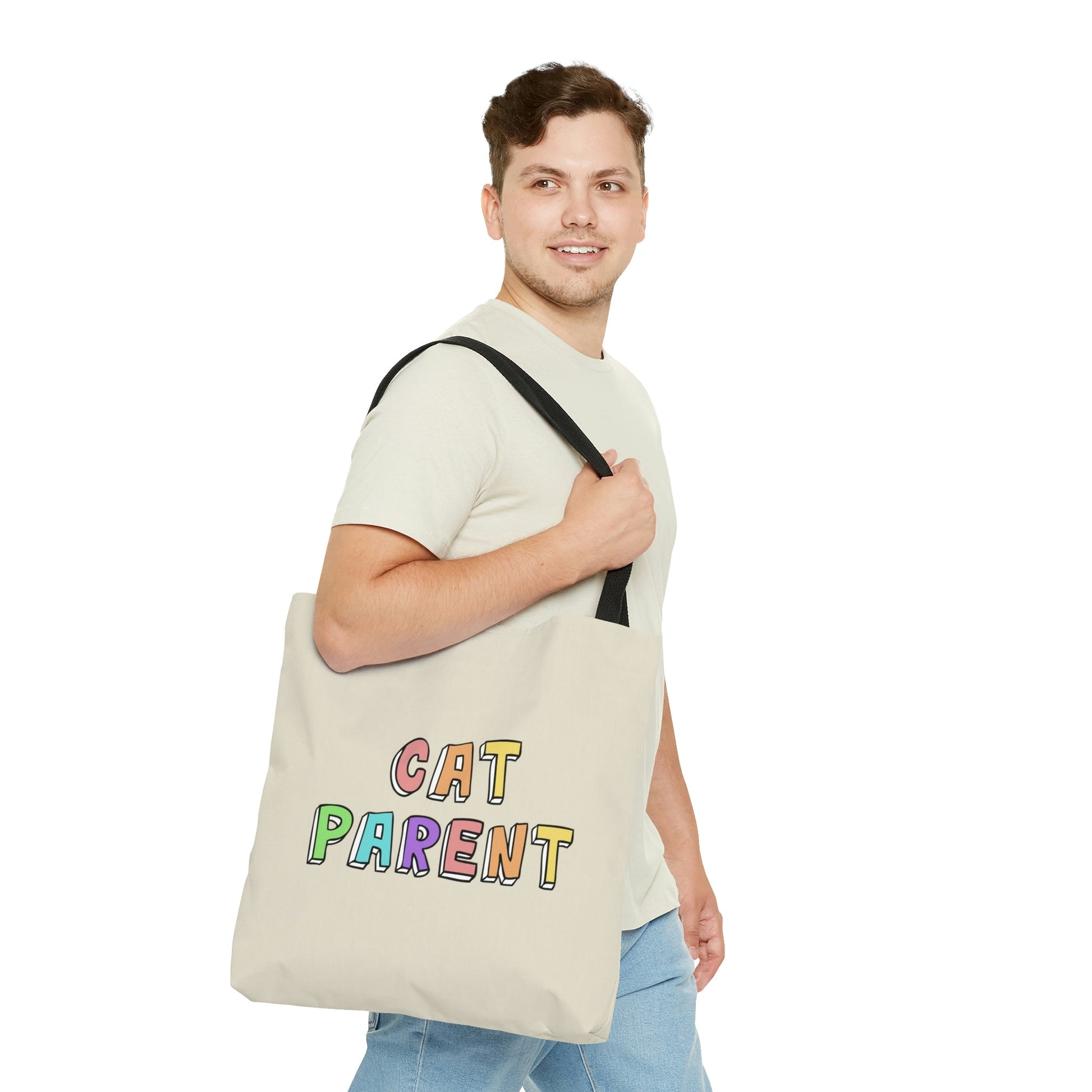 Cat Parent | Tote Bag - Detezi Designs-29433676010975447758