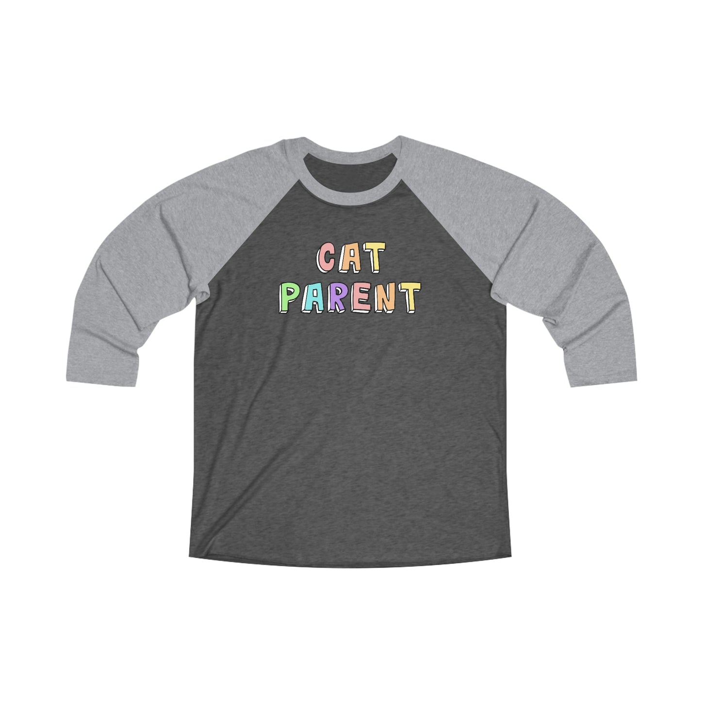 Cat Parent | Unisex 3\4 Sleeve Tee - Detezi Designs-12238629322070507529