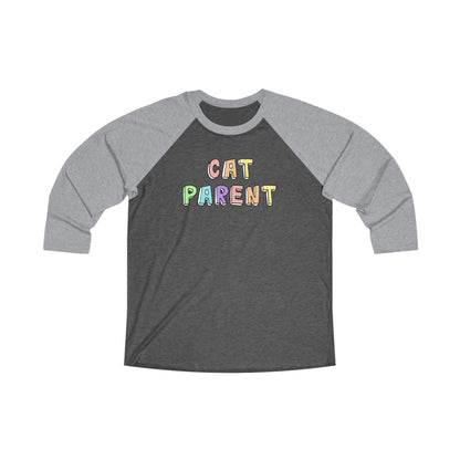Cat Parent | Unisex 3\4 Sleeve Tee - Detezi Designs-12238629322070507529