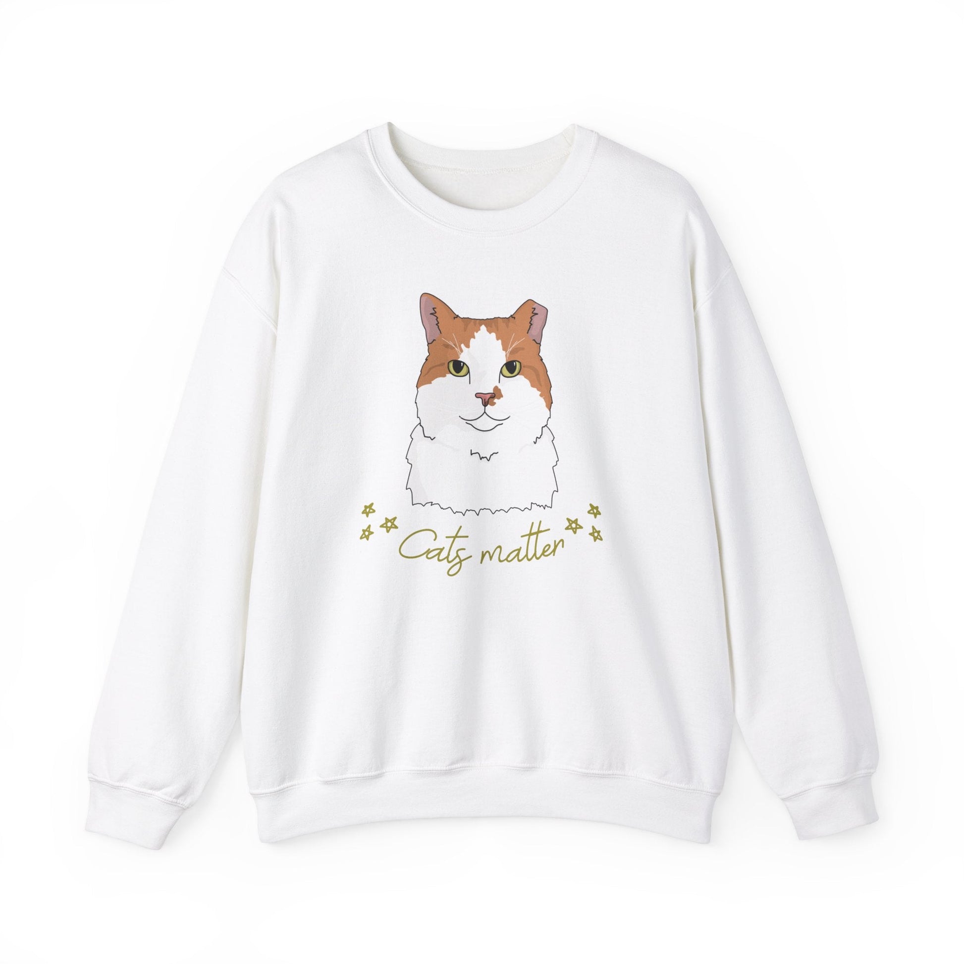Cats Matter | Crewneck Sweatshirt - Detezi Designs-25112868854555328236