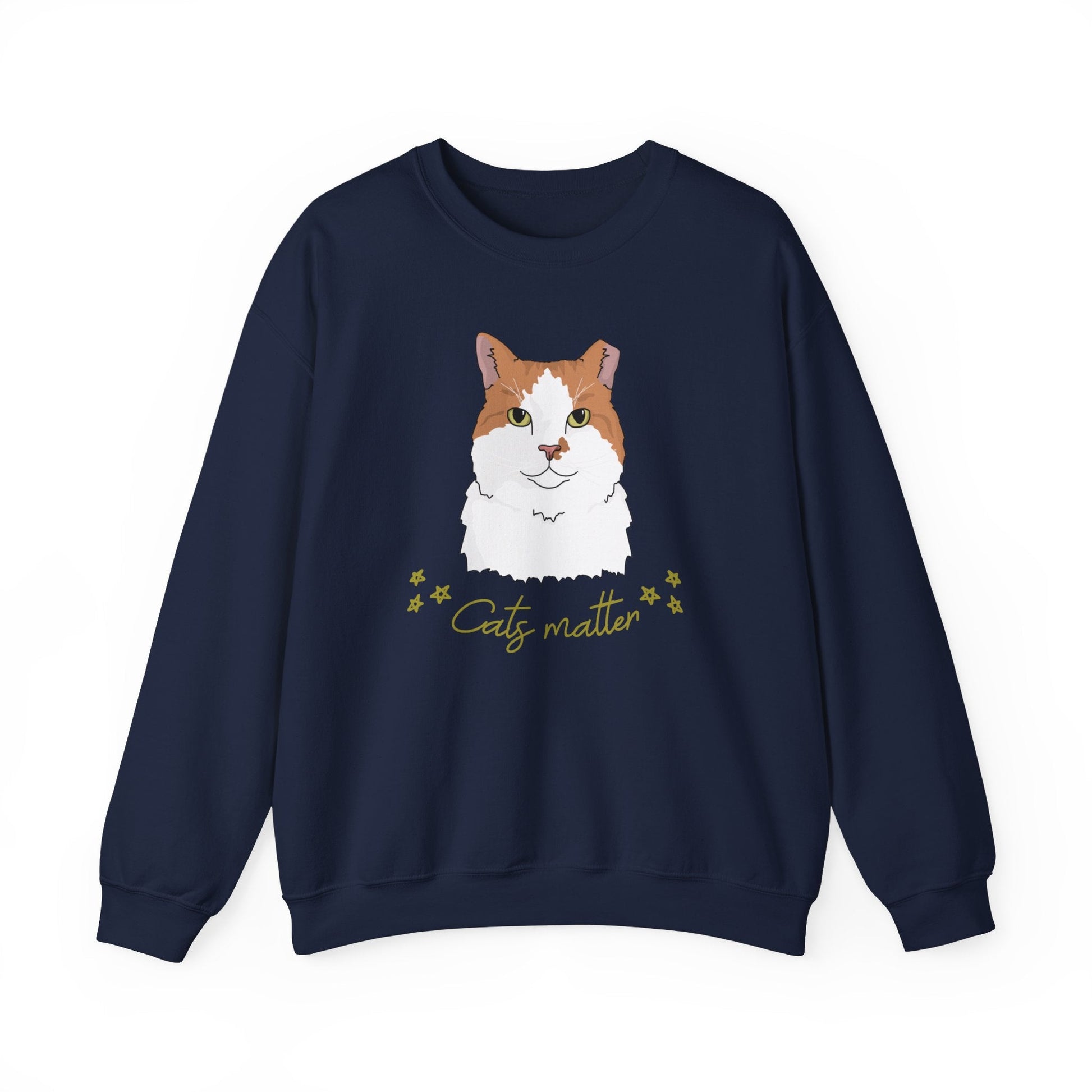 Cats Matter | Crewneck Sweatshirt - Detezi Designs-58640965870258076927