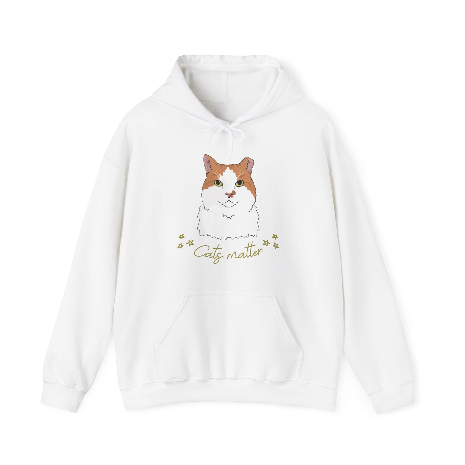 Cats Matter | Hooded Sweatshirt - Detezi Designs-21409435708002813631