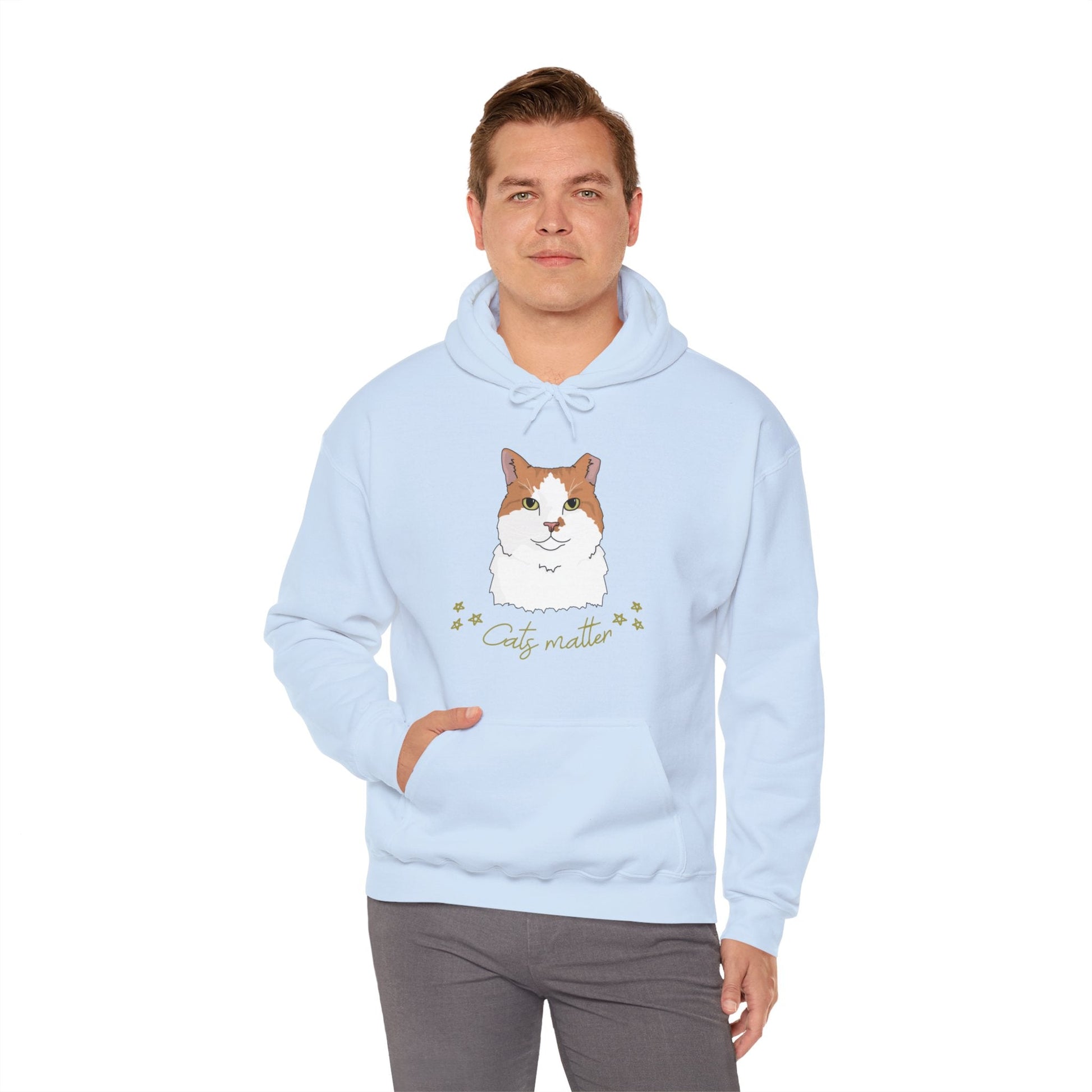 Cats Matter | Hooded Sweatshirt - Detezi Designs-22350845938865635260