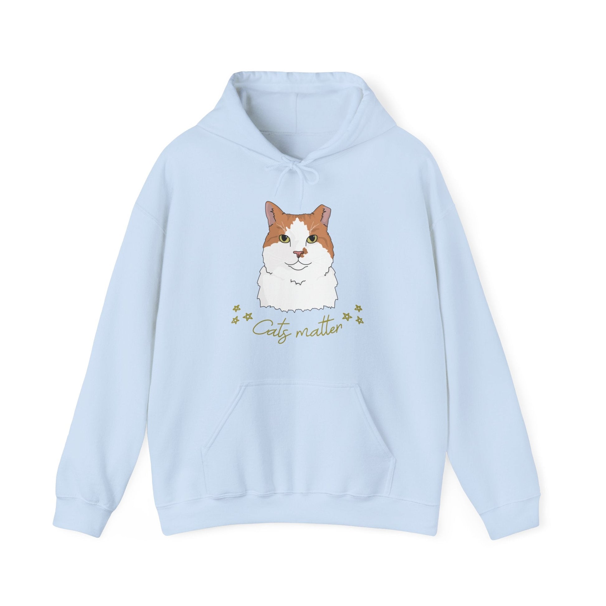 Cats Matter | Hooded Sweatshirt - Detezi Designs-22350845938865635260