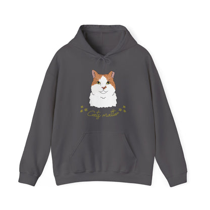 Cats Matter | Hooded Sweatshirt - Detezi Designs-27771911059152454611