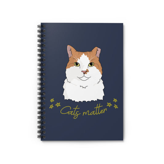 Cats Matter | Notebook - Detezi Designs-14840437411575307077