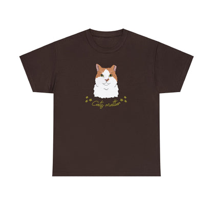 Cats Matter | T-shirt - Detezi Designs-29489511105636880654