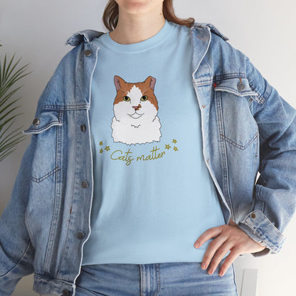 Cats Matter | T-shirt - Detezi Designs-89916196167956278438