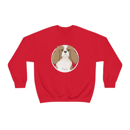 Cavalier King Charles Spaniel Circle | Crewneck Sweatshirt - Detezi Designs-19854504718625997737