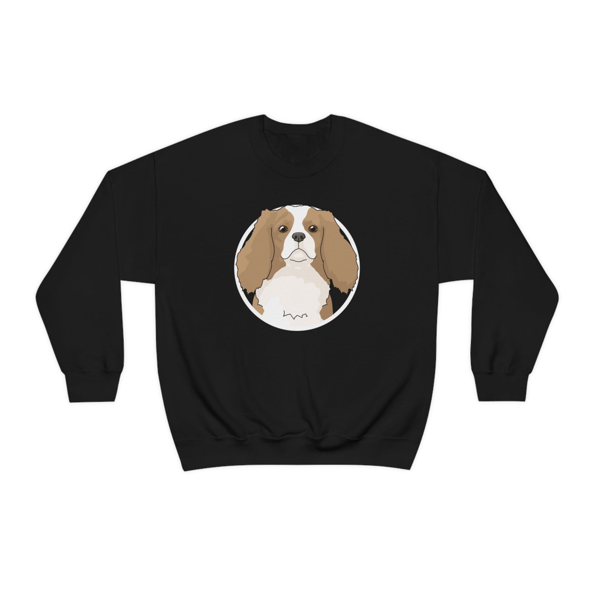 Cavalier King Charles Spaniel Circle | Crewneck Sweatshirt - Detezi Designs-33619969657804737765