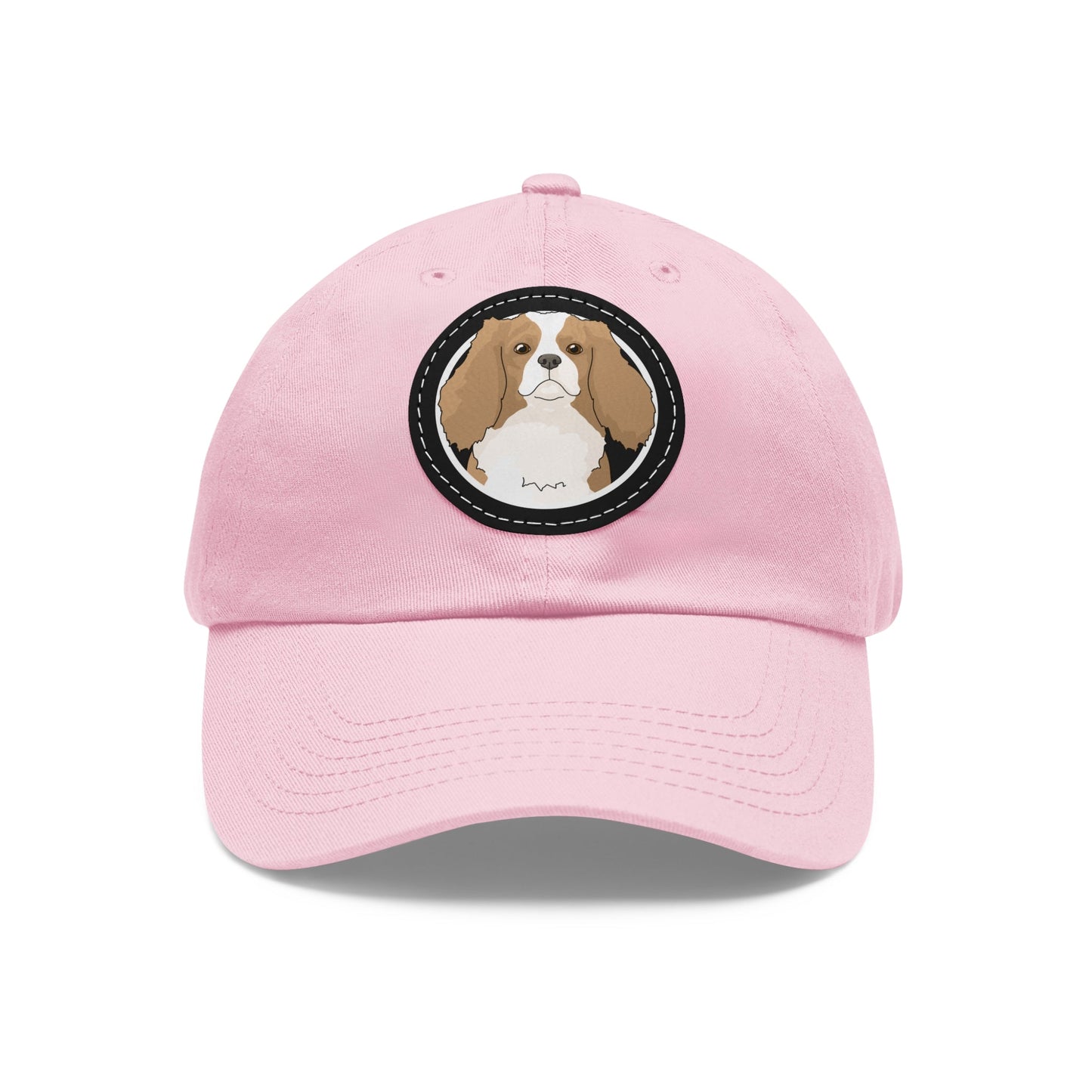 Cavalier King Charles Spaniel Circle | Dad Hat - Detezi Designs-29192012910430417578