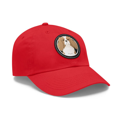 Cavalier King Charles Spaniel Circle | Dad Hat - Detezi Designs-74565158888468599942