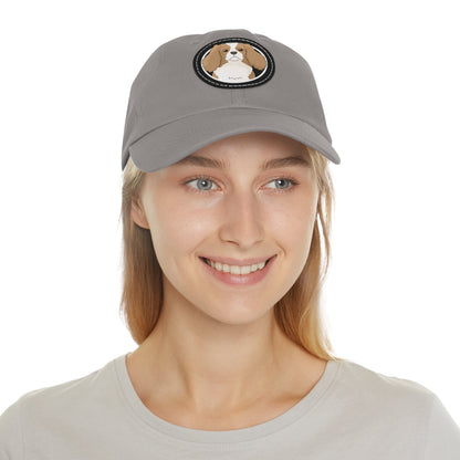 Cavalier King Charles Spaniel Circle | Dad Hat - Detezi Designs-74565158888468599942