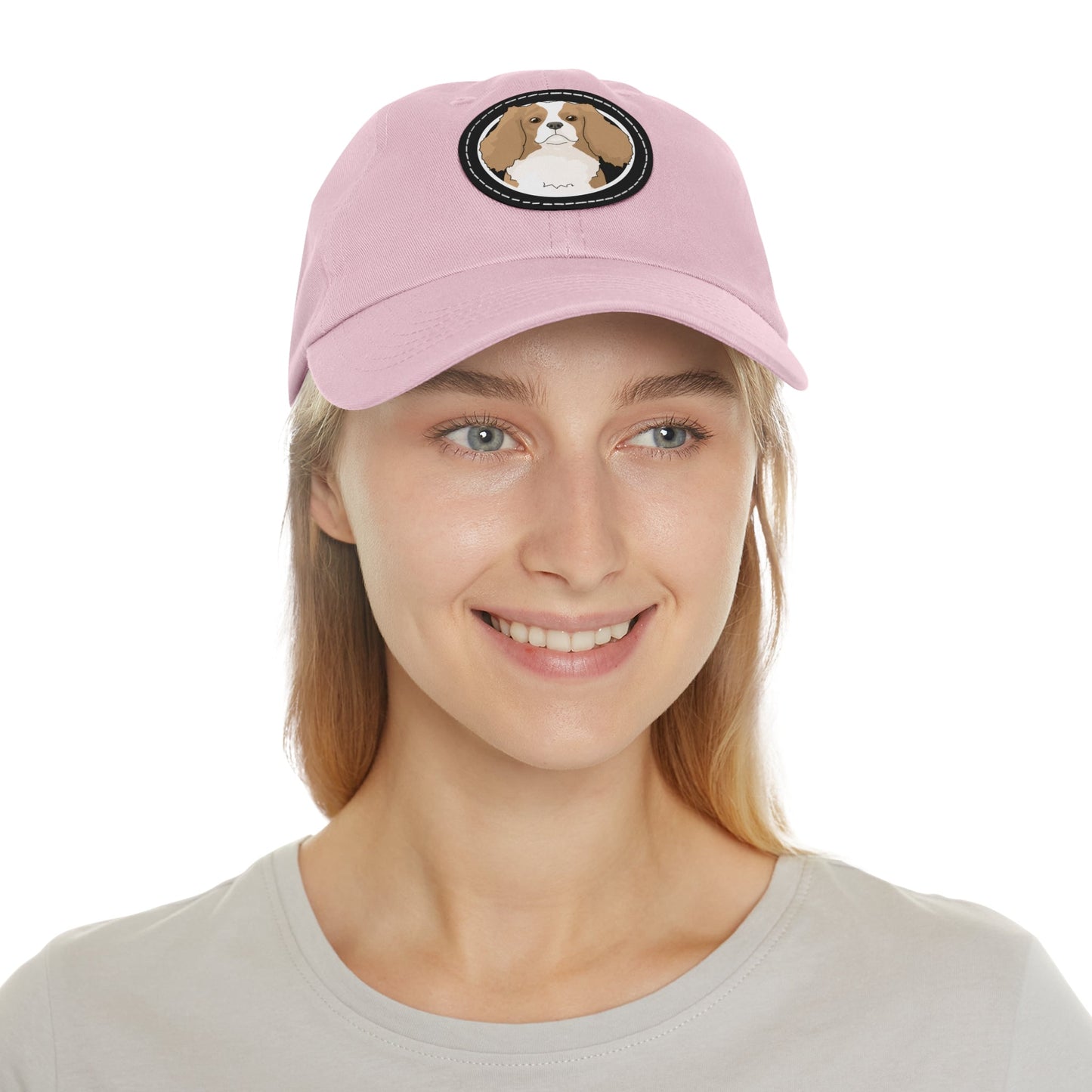 Cavalier King Charles Spaniel Circle | Dad Hat - Detezi Designs-74565158888468599942