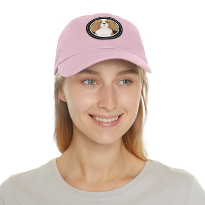 Cavalier King Charles Spaniel Circle | Dad Hat - Detezi Designs-74565158888468599942