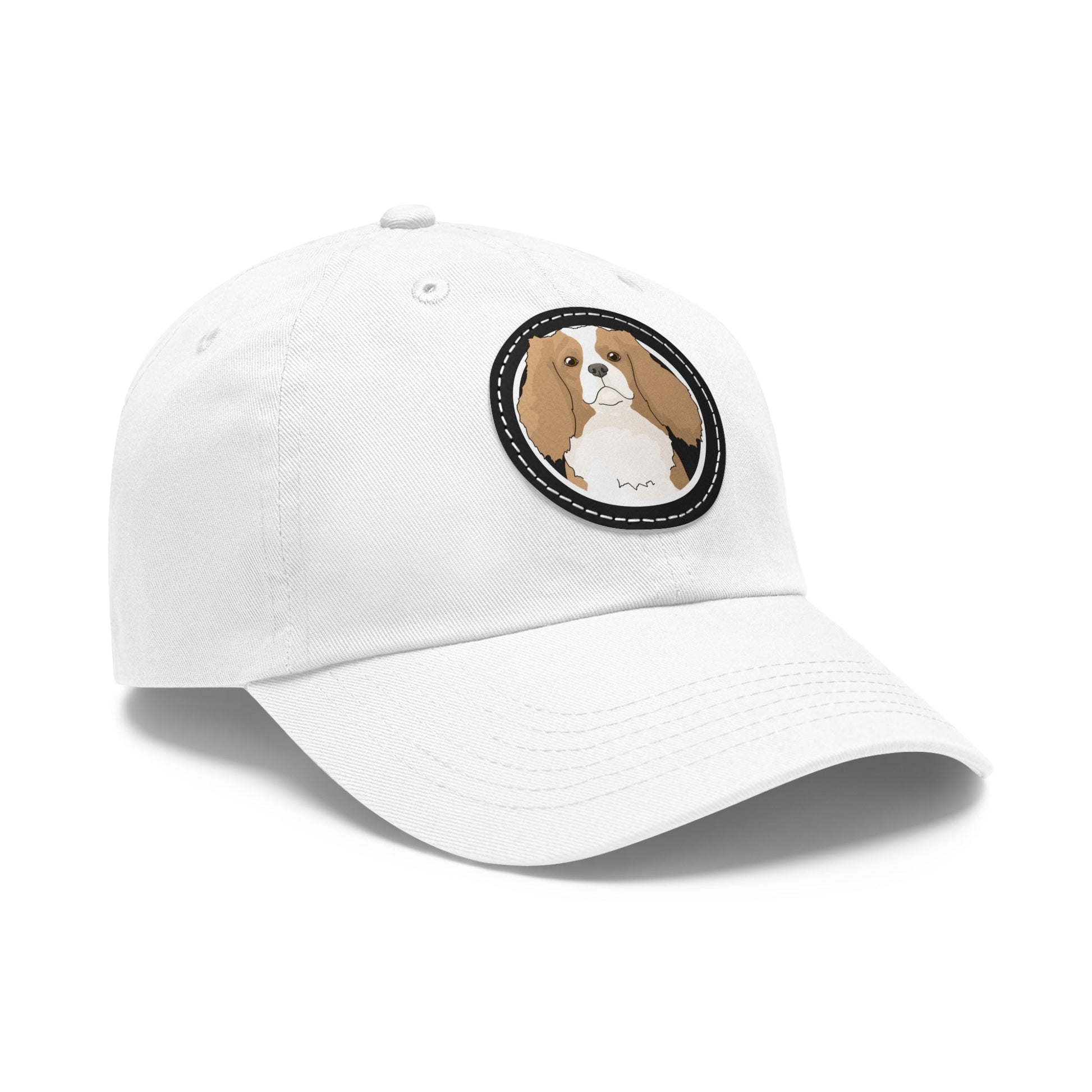 Cavalier King Charles Spaniel Circle | Dad Hat - Detezi Designs-74565158888468599942