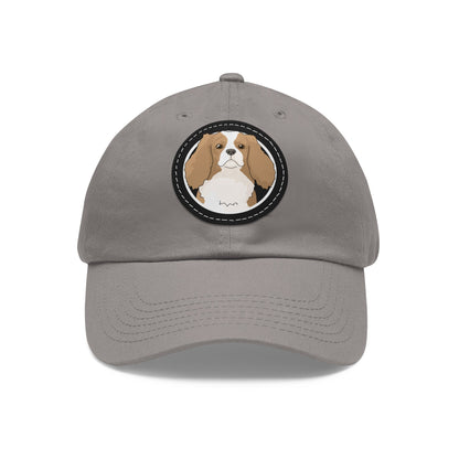 Cavalier King Charles Spaniel Circle | Dad Hat - Detezi Designs-74565158888468599942