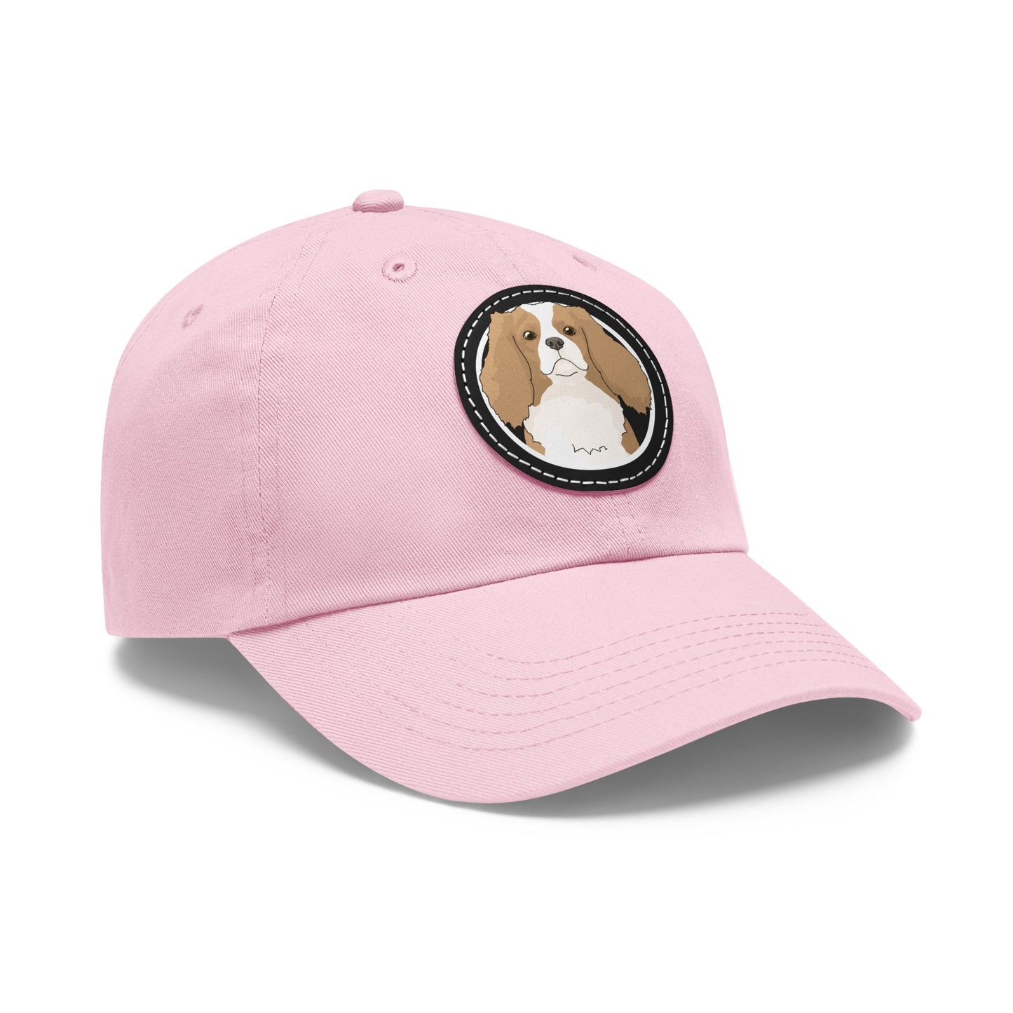 Cavalier King Charles Spaniel Circle | Dad Hat - Detezi Designs-74565158888468599942