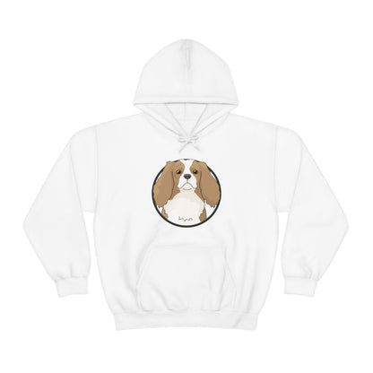 Cavalier King Charles Spaniel Circle | Hooded Sweatshirt - Detezi Designs-11076792263815841336