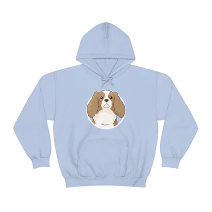 Cavalier King Charles Spaniel Circle | Hooded Sweatshirt - Detezi Designs-18902149999094657298