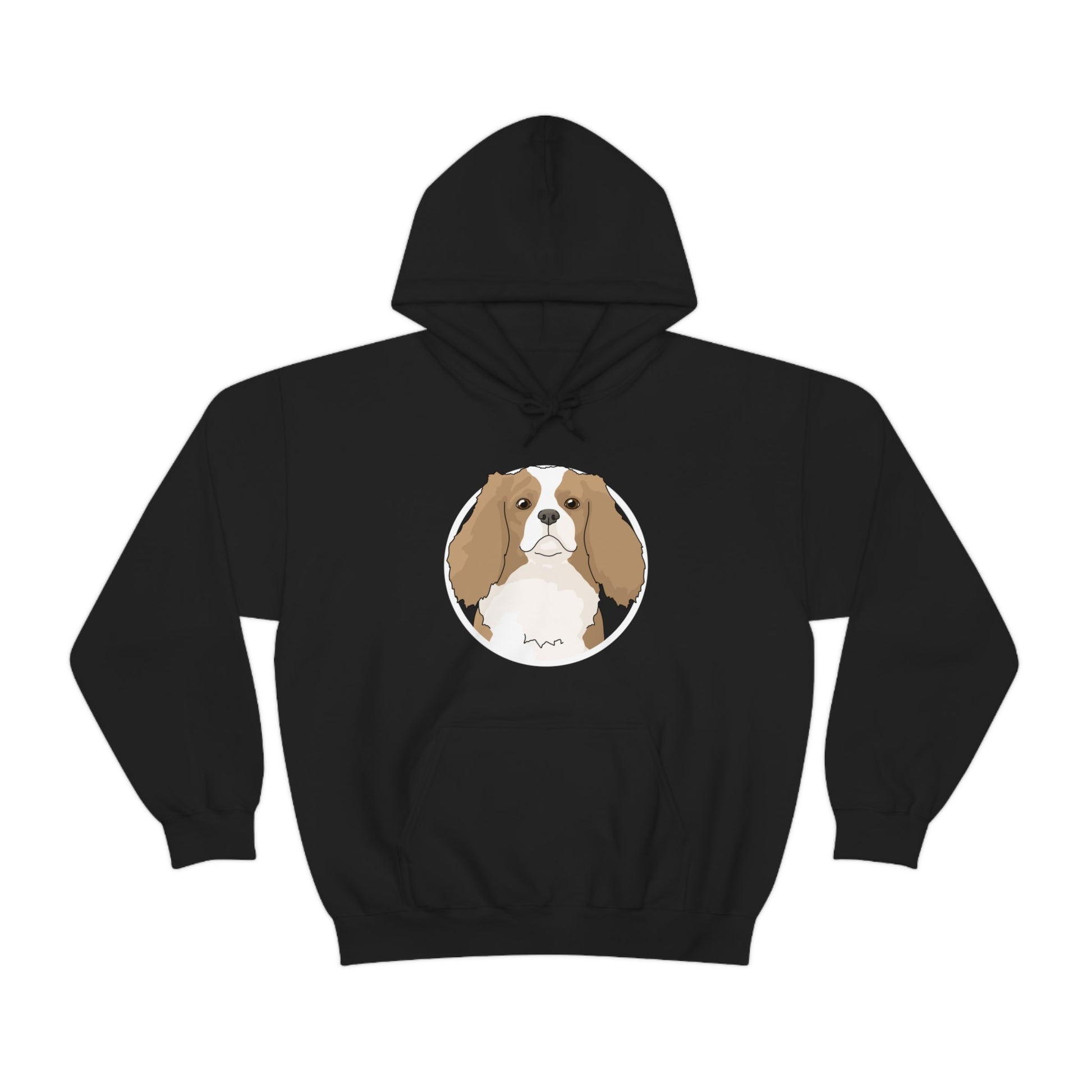 Cavalier King Charles Spaniel Circle | Hooded Sweatshirt - Detezi Designs-27848842071839384060