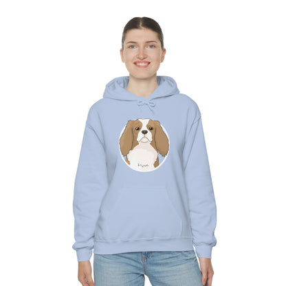 Cavalier King Charles Spaniel Circle | Hooded Sweatshirt - Detezi Designs-67108872580409593161