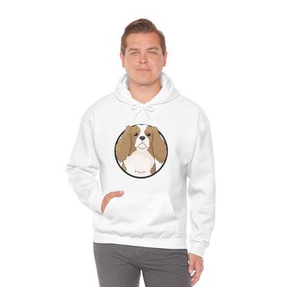 Cavalier King Charles Spaniel Circle | Hooded Sweatshirt - Detezi Designs-67108872580409593161