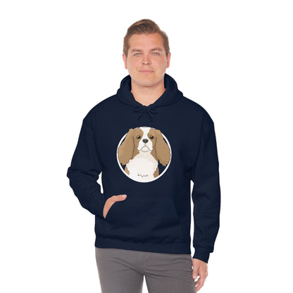 Cavalier King Charles Spaniel Circle | Hooded Sweatshirt - Detezi Designs-67108872580409593161