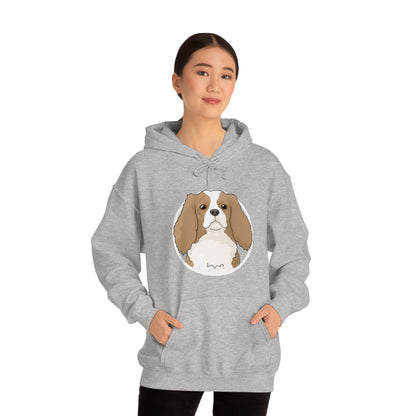 Cavalier King Charles Spaniel Circle | Hooded Sweatshirt - Detezi Designs-67108872580409593161