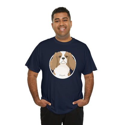 Cavalier King Charles Spaniel Circle | T-shirt - Detezi Designs-12532740598784822412