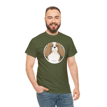 Cavalier King Charles Spaniel Circle | T-shirt - Detezi Designs-12532740598784822412