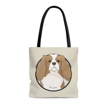 Load image into Gallery viewer, Cavalier King Charles Spaniel Circle | Tote Bag - Detezi Designs-20152412478209758562

