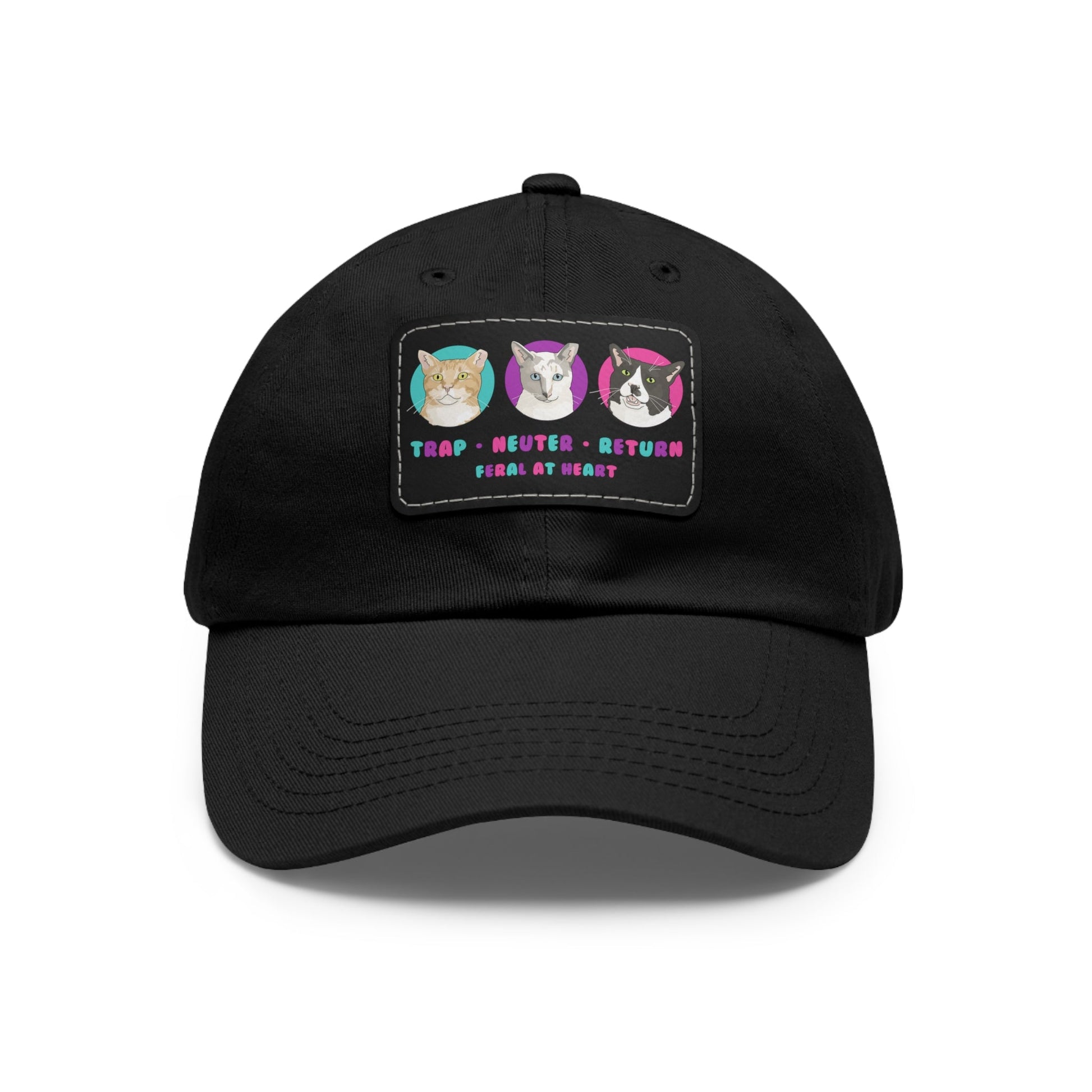 Charlie Bean, Iris, and Kit Kit | FUNDRAISER for Feral At Heart | Dad Hat - Detezi Designs-17026799508775038426