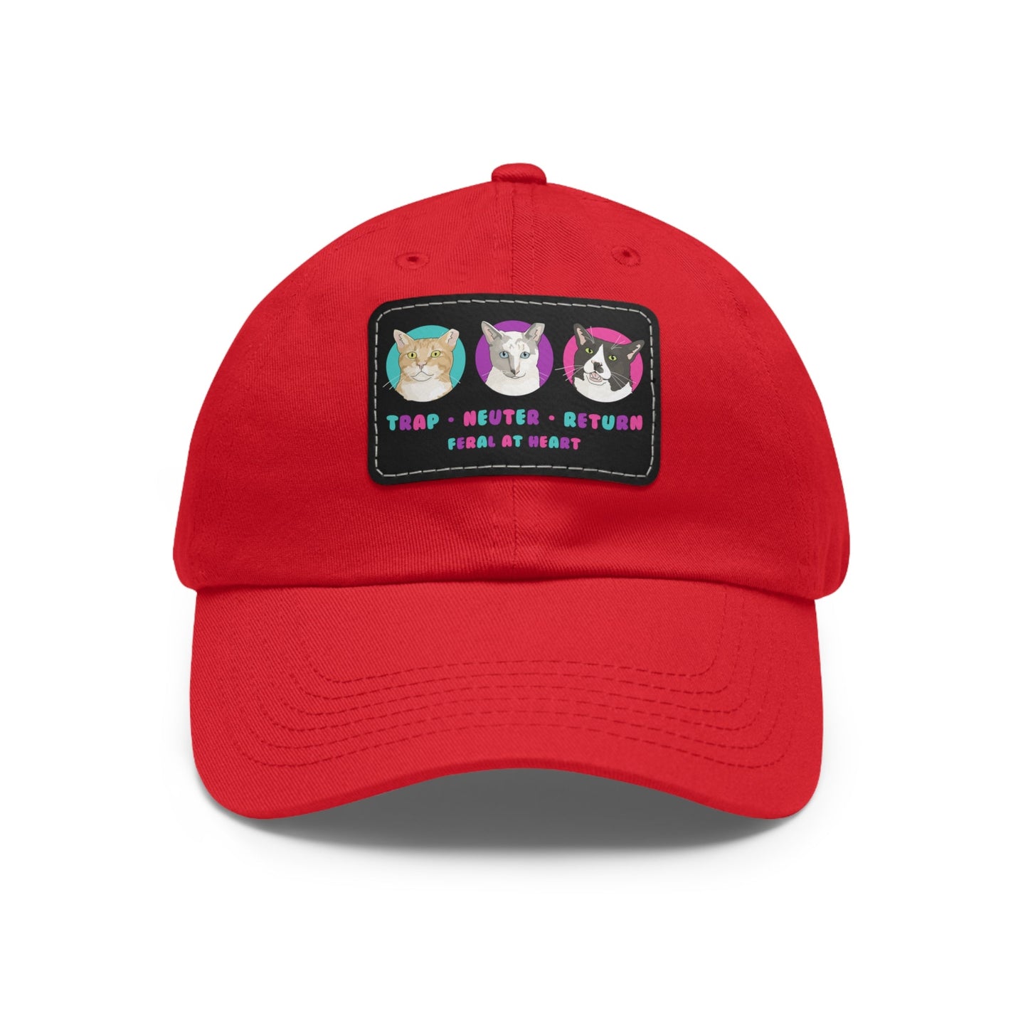 Charlie Bean, Iris, and Kit Kit | FUNDRAISER for Feral At Heart | Dad Hat - Detezi Designs-22876542399975238220