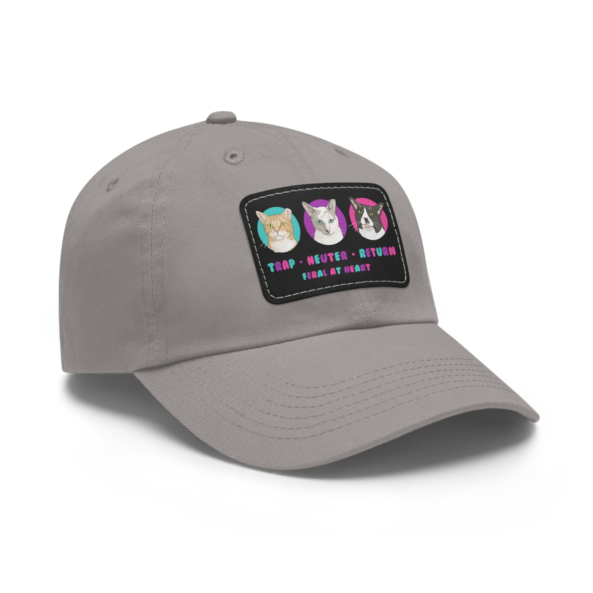 Charlie Bean, Iris, and Kit Kit | FUNDRAISER for Feral At Heart | Dad Hat - Detezi Designs-27610002533788152366