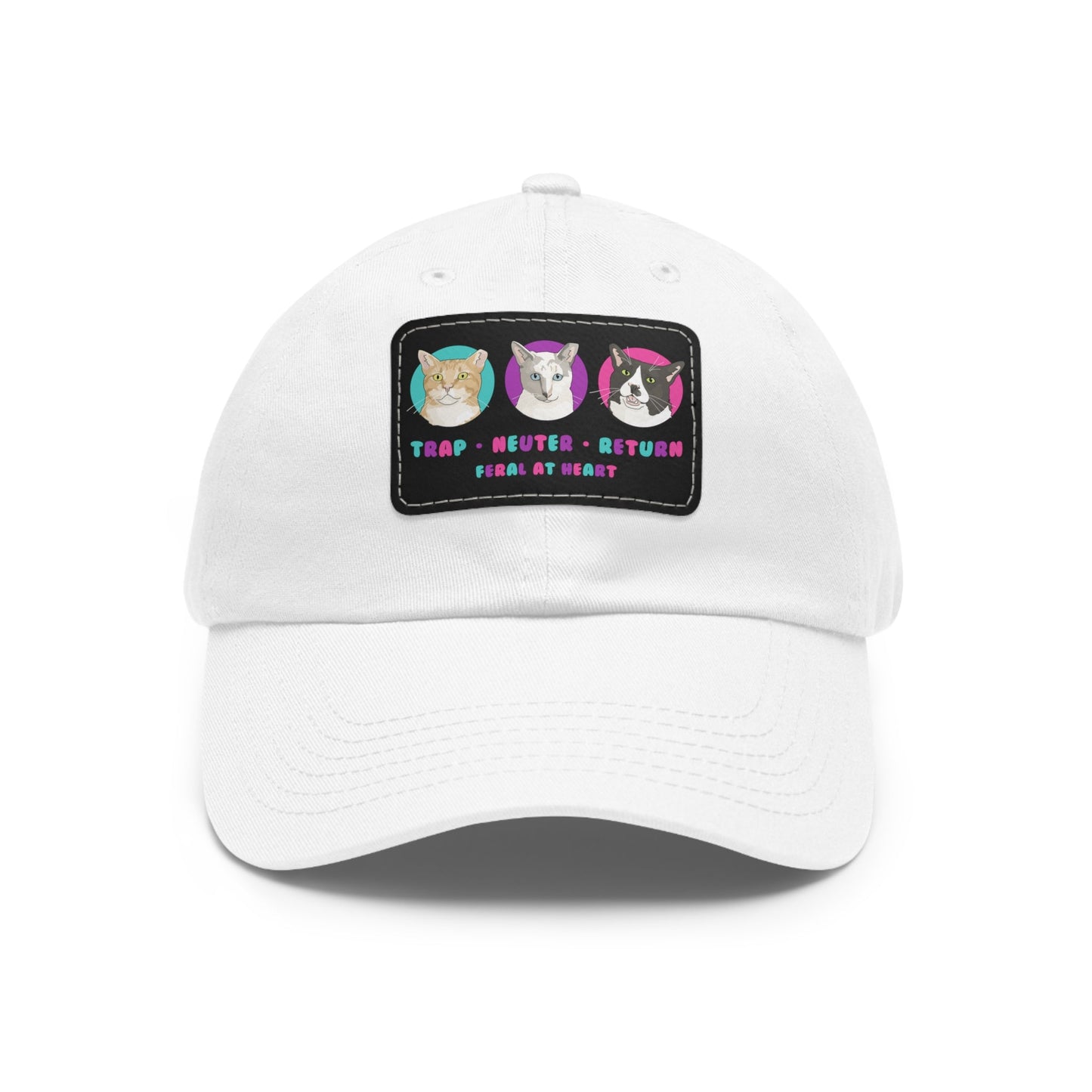 Charlie Bean, Iris, and Kit Kit | FUNDRAISER for Feral At Heart | Dad Hat - Detezi Designs-27610002533788152366