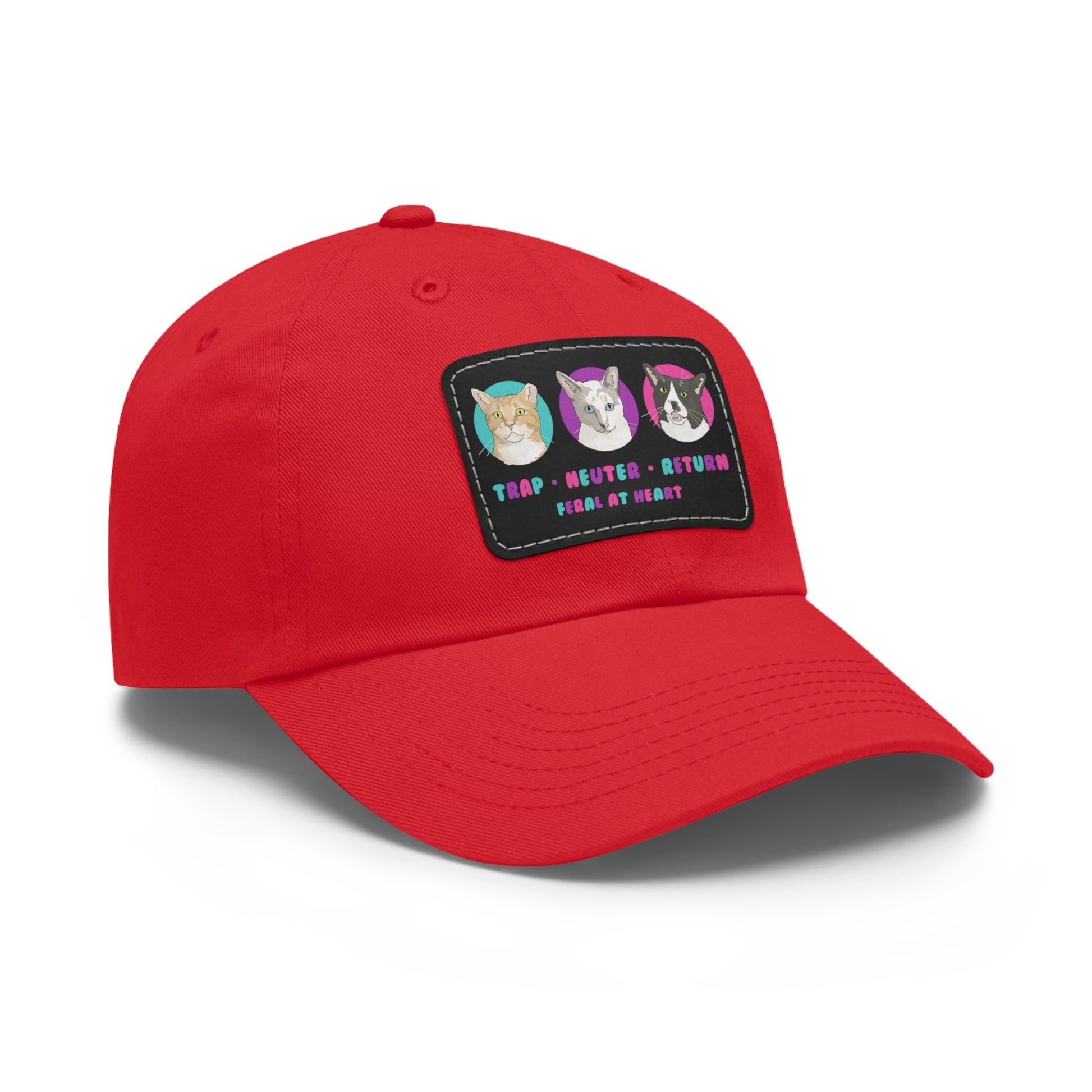 Charlie Bean, Iris, and Kit Kit | FUNDRAISER for Feral At Heart | Dad Hat - Detezi Designs-27610002533788152366