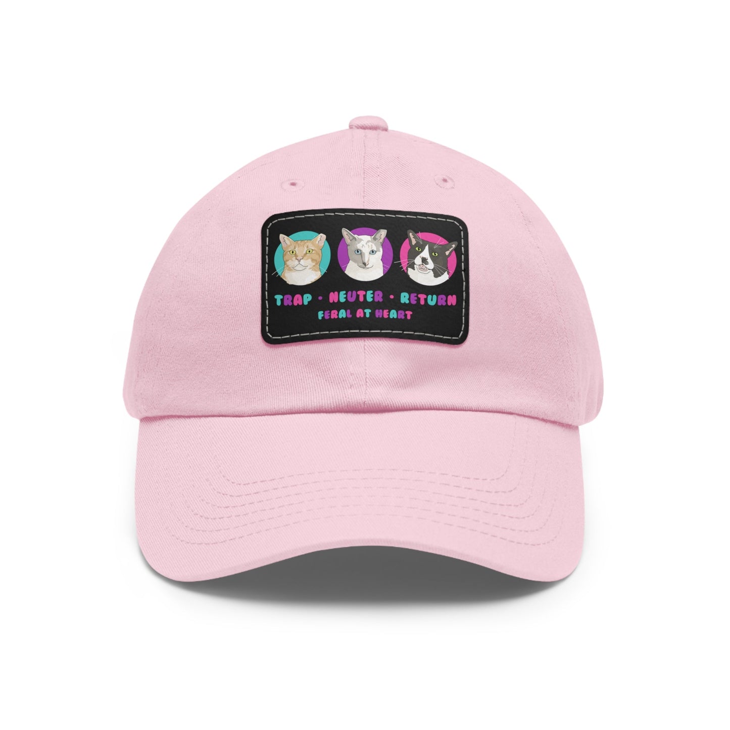 Charlie Bean, Iris, and Kit Kit | FUNDRAISER for Feral At Heart | Dad Hat - Detezi Designs-53349854672181737168