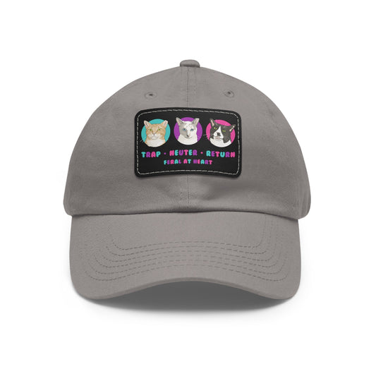 Charlie Bean, Iris, and Kit Kit | FUNDRAISER for Feral At Heart | Dad Hat - Detezi Designs-59544725929805057917