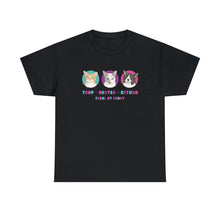 Load image into Gallery viewer, Charlie Bean, Iris, and Kit Kit | FUNDRAISER for Feral At Heart | T-shirt - Detezi Designs-15384897663622652789
