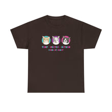 Load image into Gallery viewer, Charlie Bean, Iris, and Kit Kit | FUNDRAISER for Feral At Heart | T-shirt - Detezi Designs-32697714373422820026
