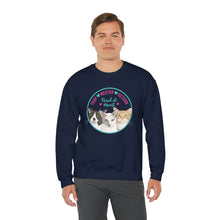 Load image into Gallery viewer, Charlie, Iris, and Kit Kit | FUNDRAISER for Feral At Heart | Crewneck Sweatshirt - Detezi Designs-29357685192055632205
