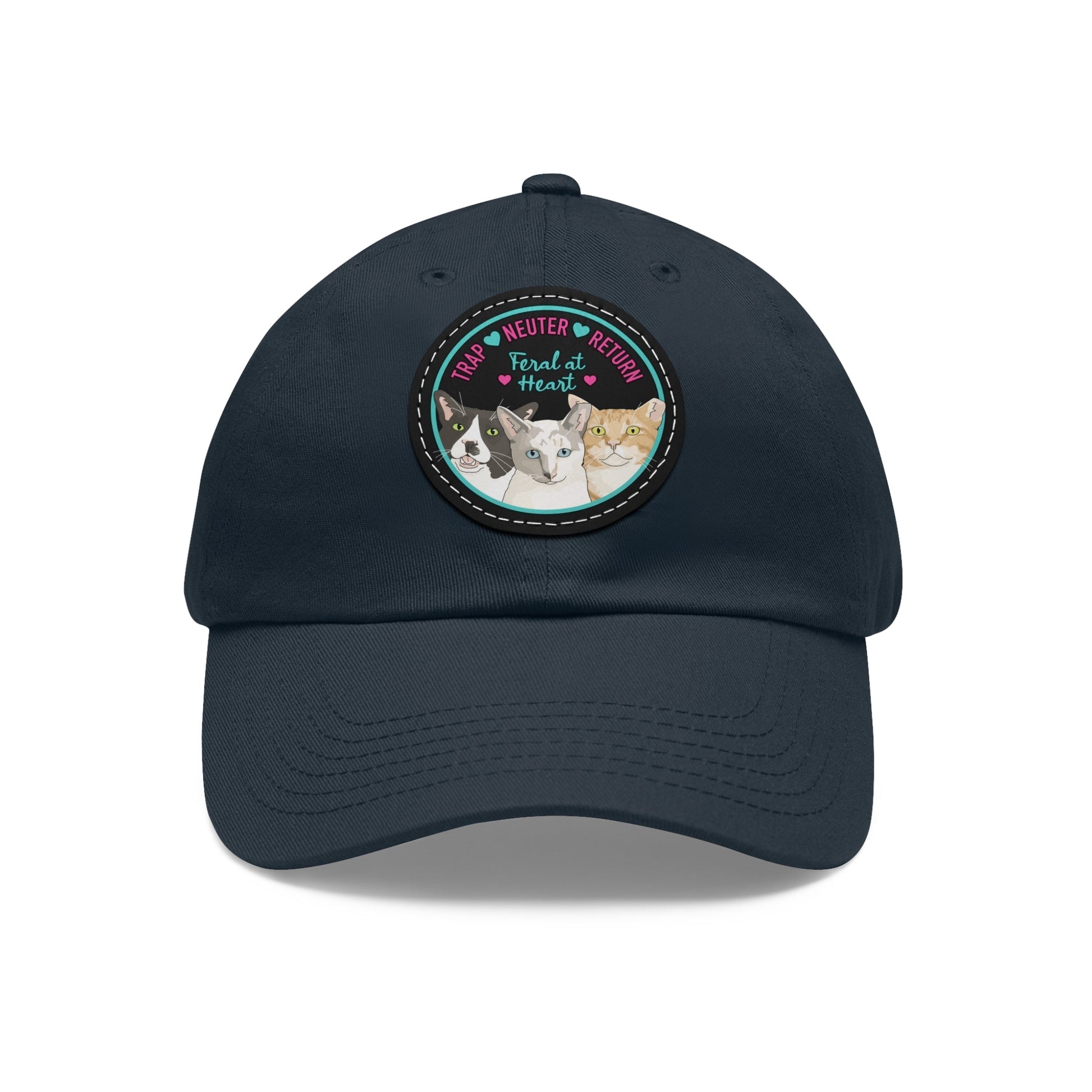 Charlie, Iris, and Kit Kit | FUNDRAISER for Feral At Heart | Dad Hat - Detezi Designs-21712245769927031077