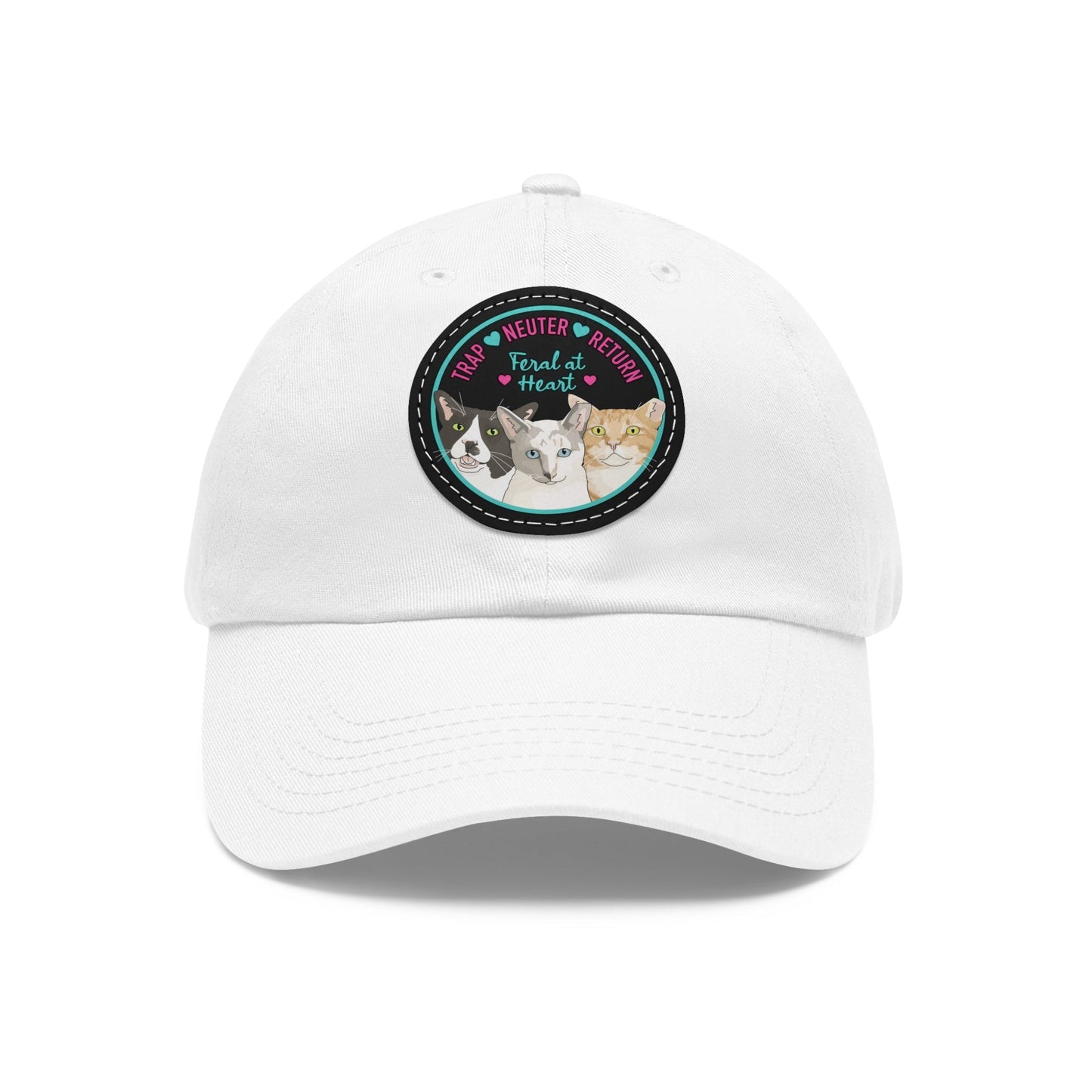 Charlie, Iris, and Kit Kit | FUNDRAISER for Feral At Heart | Dad Hat - Detezi Designs-22222786761335884752