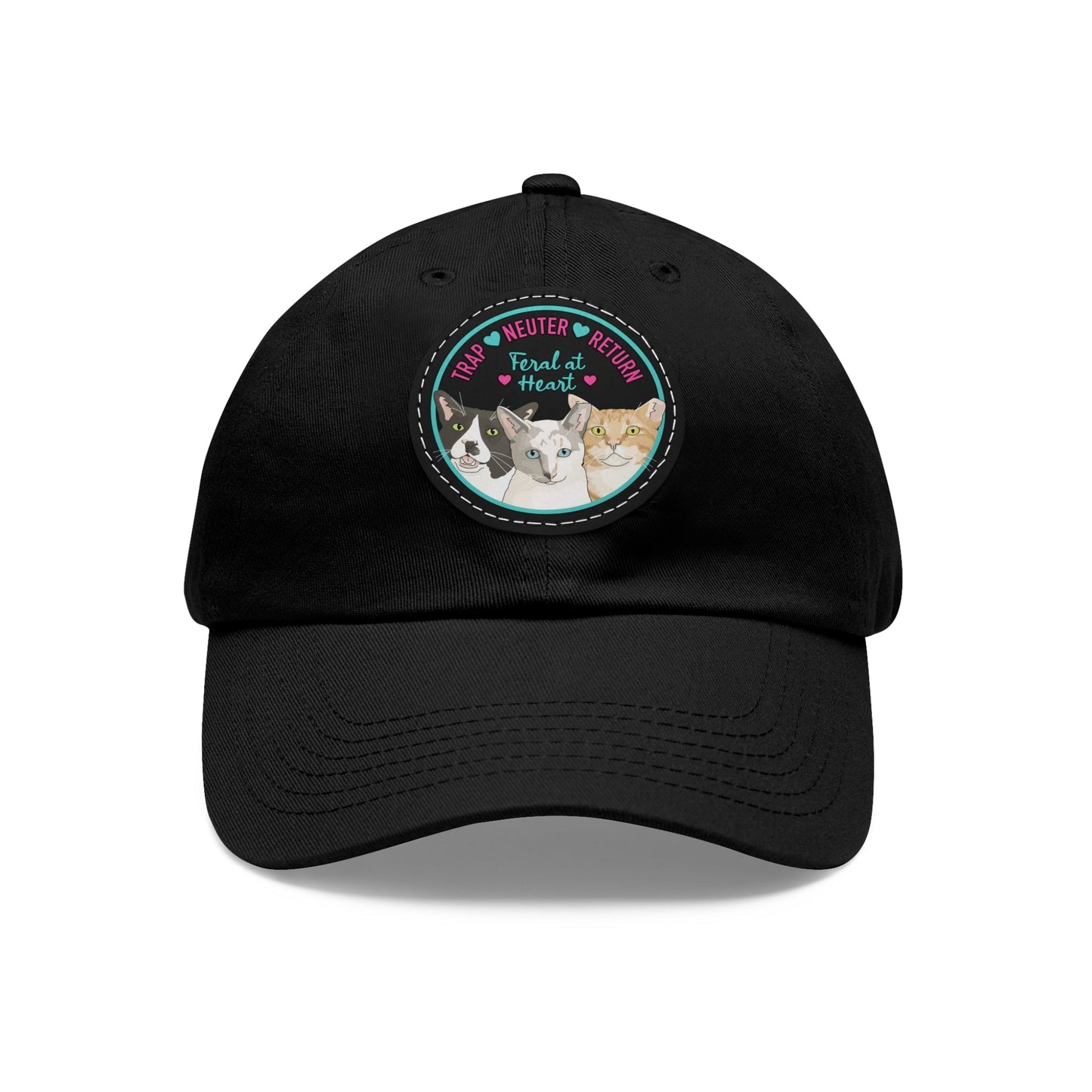 Charlie, Iris, and Kit Kit | FUNDRAISER for Feral At Heart | Dad Hat - Detezi Designs-89859962316812353129